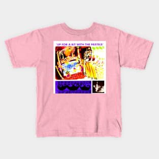 Up for a Bit with the Pastels 1987 Classic Indie Throwback Design Kids T-Shirt